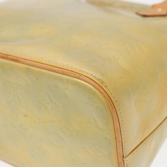 LOUIS VUITTON Monogram Vernis Houston Hand Bag Gris M91053 - Picture 15 of 16